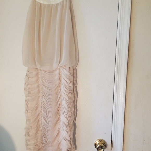 Esley Womens Cream Sleeveless Dress - Picture 8 of 9